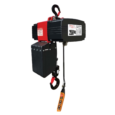 VSM250-3M - Electric chain hoist 250 kg with 3-meter chain 220V
